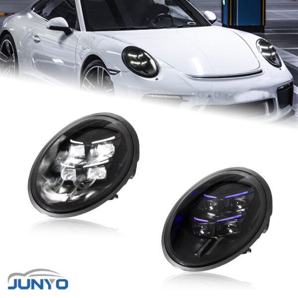 Suitable for 2013–2018 Porsche 911 headlights