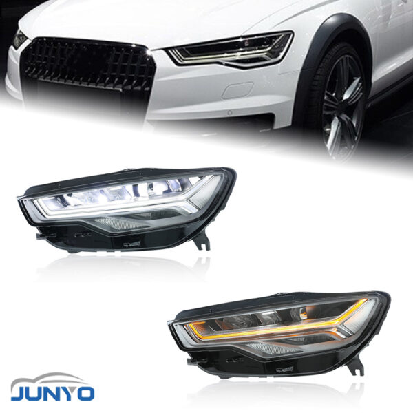 Suitable for 2012–2018 Audi A6 C7/PA Headlight Assemblies